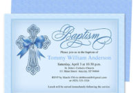 Pinthe Funeral Program Site On Printable Baby Baptism pertaining to Blank Christening Invitation Templates