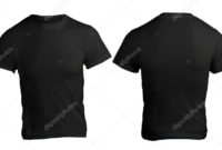 Plain Black Shirt Template | Men'S Blank Black Shirt inside Blank Black Hoodie Template