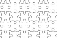 Printable Jigsaw Puzzles 6 Pieces | Printable Crossword pertaining to Blank Jigsaw Piece Template