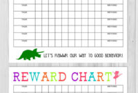 Printable Reward Charts – Tunu.redmini.co Regarding Blank with Blank Reward Chart Template
