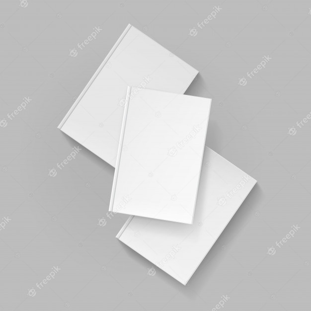 Set Of Blank Covers For Book Or Magazine Template Isolated regarding Blank Magazine Template Psd