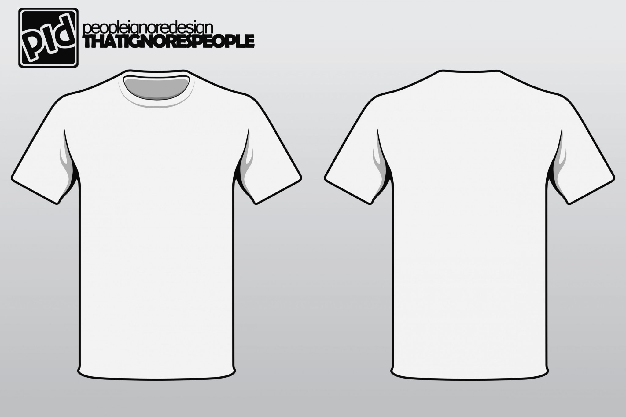 Shirt Templates – T-Shirt Template Vector | Living Property intended ...