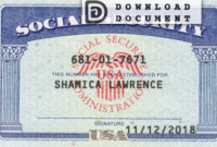 Social Security Card 15 – Ssn Download pertaining to Blank Social Security Card Template Download